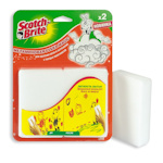 Губка меламиновая 3М Scotch-Brite, 2 шт. упак