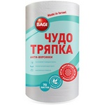 Салфетка для уборки Bagi "Чудо-тряпка", анти-ворсинки, 20×30см, 70 листов/рул