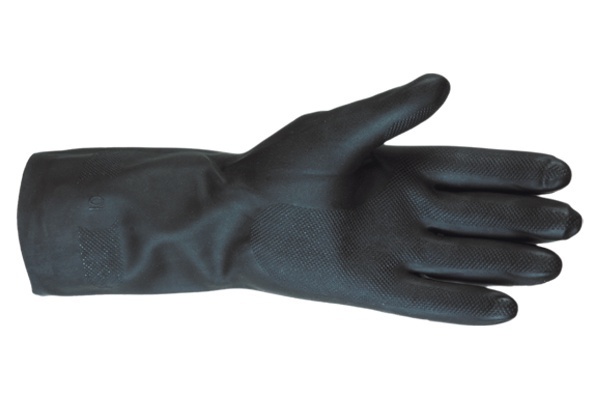 Перчатки технические кислотощелочестойкие, тип I - толщина 0,8 мм, размер: 2
