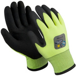 Перчатки защитные нейлон/ПВХ Manipula ЮНИТ ХАЙ ВИЗ (TNHА-33/WG-781) р11