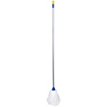 Швабра OfficeClean Professional, ручка 120 см, насадка МОП микрофибра, ворс 24 см