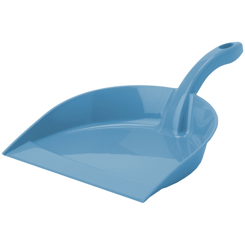 Совок для мусора Idea "Идеал", низкая ручка, пластик, 23*5*31см, серо-голубой. М 5190
