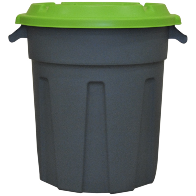 Бак для мусора уличный InGreen ING6180-НК, с крышкой, 80 л