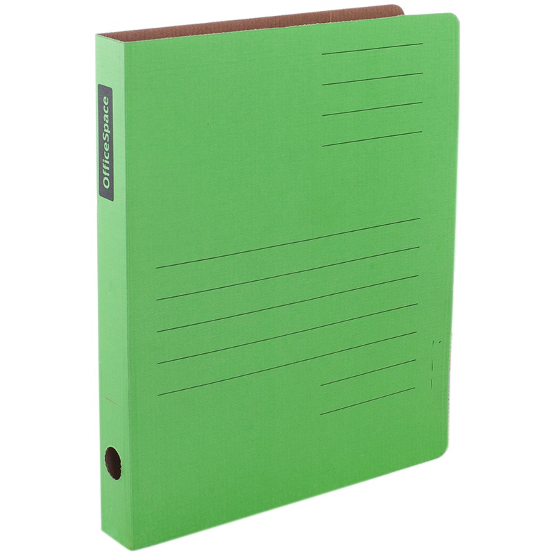 Папка-скоросшиватель OfficeSpace, 30 мм, зеленый, 400 г/м²