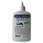 Гель для рук антисептический спиртосодержащий (70%), LIVE FRESH, 100 мл, ассорти