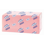 Салфетки сервировочные Luscan Profi Pack 1-слойные, пастель, розовые с тиснением, 24x24 см, 400 шт. …