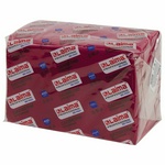 Салфетки бумажные 400 шт., 24х24 см, LAIMA, "Big Pack", бордовые (интенсив), 100% целлюлоза,…