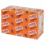 Салфетки бумажные 400 шт., 24х24 см, LAIMA, "Big Pack", оранжевые (интенсив), 100% целлюлоза…