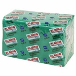 Салфетки бумажные 400 шт., 24х24 см, LAIMA, "Big Pack", зеленые (интенсив), 100% целлюлоза, …