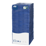 Салфетки сервировочные Tork Big Pack 968122, 1-слойные, синие без тиснения, 25x25 см, 500 шт. в упак
