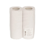 Полотенца бумажные Style 1-слойные, белые с тиснением, 2 рул. в упак