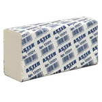 Полотенца бумажные Aster Pro, 131211, белые, с тиснением, 2-слойные, 25х150 л. в упак