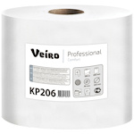 Полотенца бумажные Veiro Professional Comfort КР206 с ЦВ, 2-слойные, 200 м. рул, белые