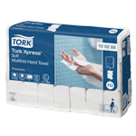 Полотенца бумажные Tork Premium H2 100288 М-сложения, белые с тиснением, 2-слойные, 21х110 л