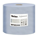 Протирочная бумага Veiro Professional Comfort WP203, с ЦВ, голубая, 2-слойная, 6 рул. упак