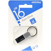 USB Flash память Smart Buy Ring SB16GBRN, 16GB серебристый (металл.корпус)