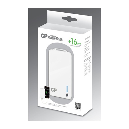 Блок питания GP Portable PowerBank XPB20 4000 mAh белый