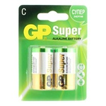 Батарейки GP Super C 343 LR14, 1.5В, алкалиновые, 2 шт