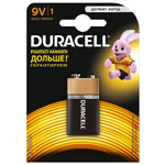 Батарейка Крона Duracell, F8, 6LF61, 9V Alk. alkaline