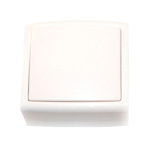 Выключатель Елизавета одноклавишный А16-055, белый