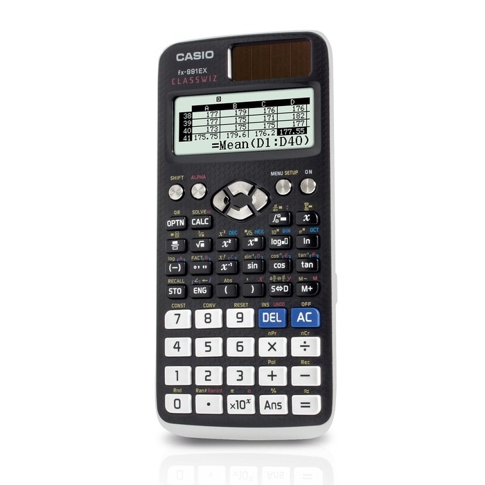 Калькулятор научный CASIO FX-991EX, 10+2 разрядный, 552 функции