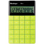 Калькулятор Berlingo CIG_100 12-разрядный, двойное питание, зелёный