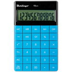 Калькулятор Berlingo CIB_100 12-разрядный, двойное питание, синий