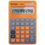 Калькулятор Berlingo Hyper CIO_200, 12-разрядный, двойное питание, оранжевый
