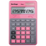 Калькулятор Berlingo Hyper CIP_200, 12-разрядный, двойное питание, розовый