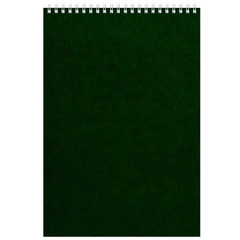 Блокнот Альт Офис 1 A4 60 листов 200х290 мм цвет обложки зеленый