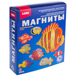 Набор для изготовления магнитов из гипса LORI Коралловые рыбки