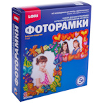 Набор для изготовления фоторамок из гипса LORI Бабочки-сердечки