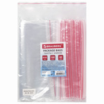 Пакеты с замком ZIP LOCK "зиплок", комплект 100 шт., 180х250 мм, ПВД, толщина 40 микрон, B…