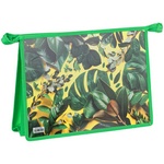 Папка для тетрадей 2 отделения, А4, ArtSpace Green ПТР-22_29421, пластик, на молнии 293830