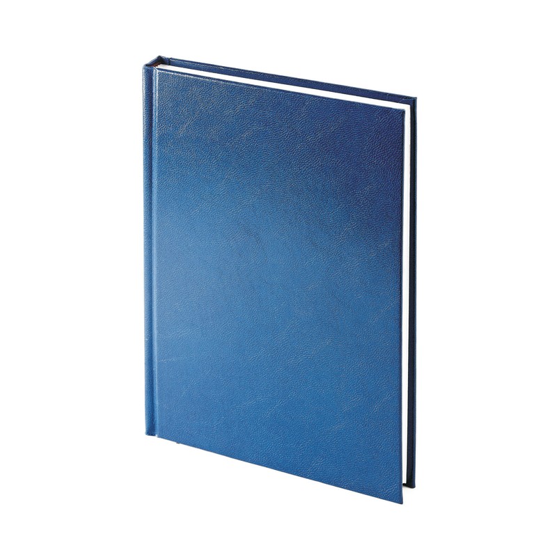 Ежедневник недатированный Attache Ideal искусственная кожа А5 136 листов синий 145x205 мм