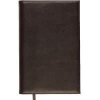 Ежедневник Boncarnet Prestige, недатированный, А5+, 160x250 мм, коричневый, натуральная кожа, 190 л