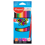 Карандаши цветные трехгранные Maped Color Peps, 12 цветов