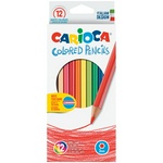 Карандаши цветные Carioca 40380, 12 цветов, заточенные, картон