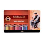 Карандаши акварельные 36 цветов Koh-I-Noor 3725036001PL Mondeluz