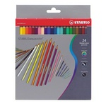Карандаши цветные 24 цветов Stabilo Aquacolor 1624/77-03