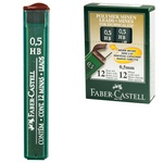 Стержни Faber-Castell OF9125 HВ, 521500, 0,5 мм, HB, для механических карандашей