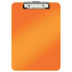 Доска-планшет Leitz Wow 39710044, с верхним прижимом, пластик, A4, оранжевая