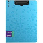 Папка-планшет с зажимом Berlingo "Neon" PPf_93304 А4, пластик (полифом), 1800мкм, голубой …