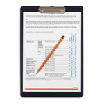 Папка-планшет клипборд Bantex 4201-10 А4, цвет черный, картонная