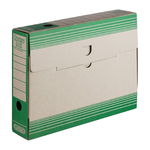 Короб архивный Attache картон зеленый 320x75x255 мм