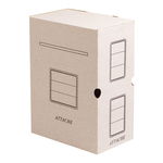 Короб архивный Attache 256×100×320 мм, гофрокартон, белый, упаковка 5 шт.