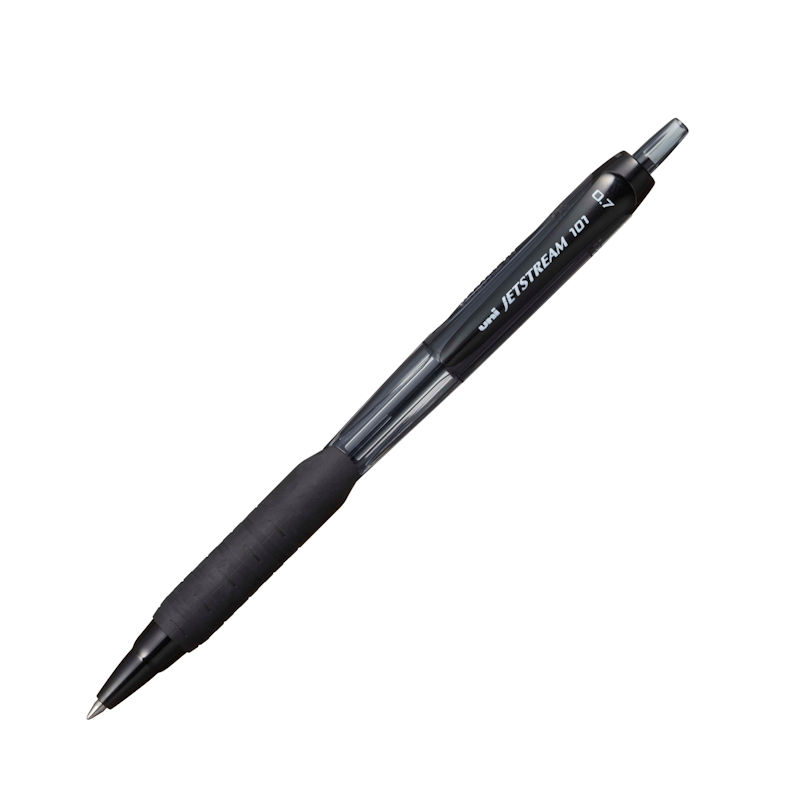 Ручка шариковая автоматическая Uni Jetstream SXN-101-07 черная, 0,7 мм