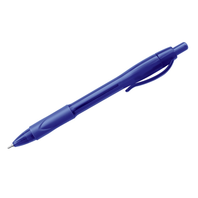 Ручка шариковая автоматическая OfficeSpace "Nautilus" OBGP_21492 синяя, 0,7мм, на масляной основе, штрихкод