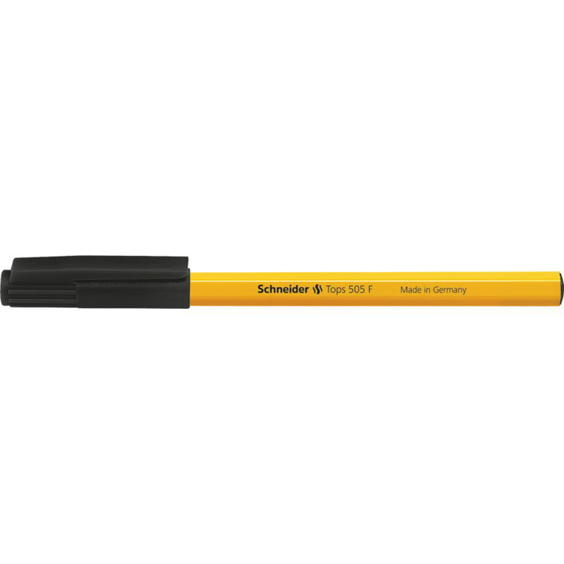 Ручка шариковая Schneider Tops 505 F 150501, 0.8 мм, цвет черный