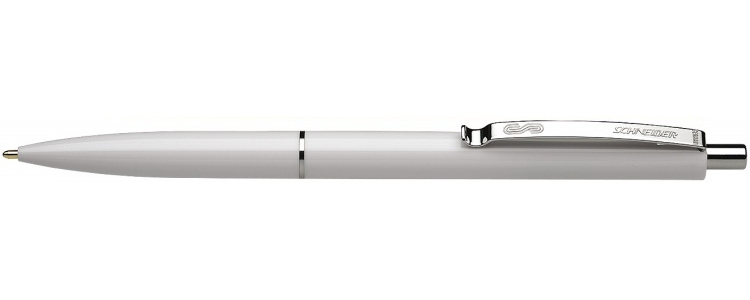 Ручка шариковая Schneider k15 130820 белый корпус, синяя паста, 1 мм